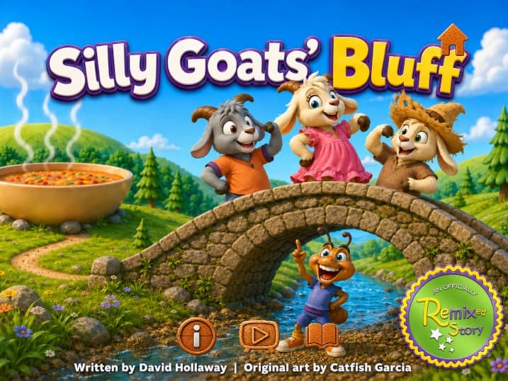 Silly Goats' Bluff — story cover