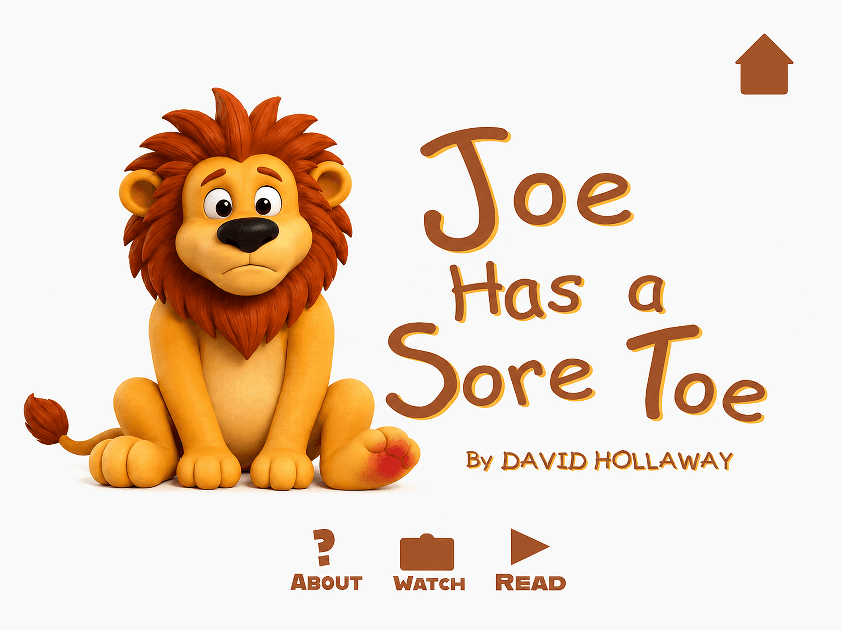 Joe Has a Sore Toe — story cover