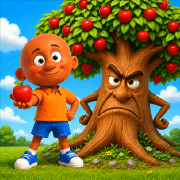 DJ and the Grumpy Tree app icon