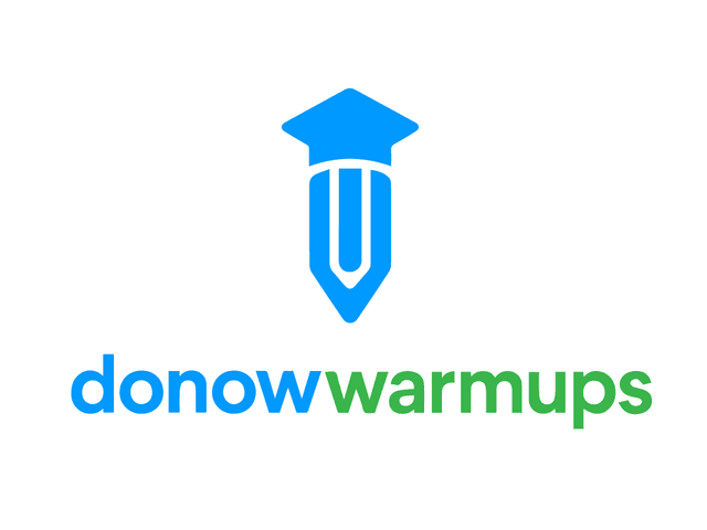 DoNow Warmups logo